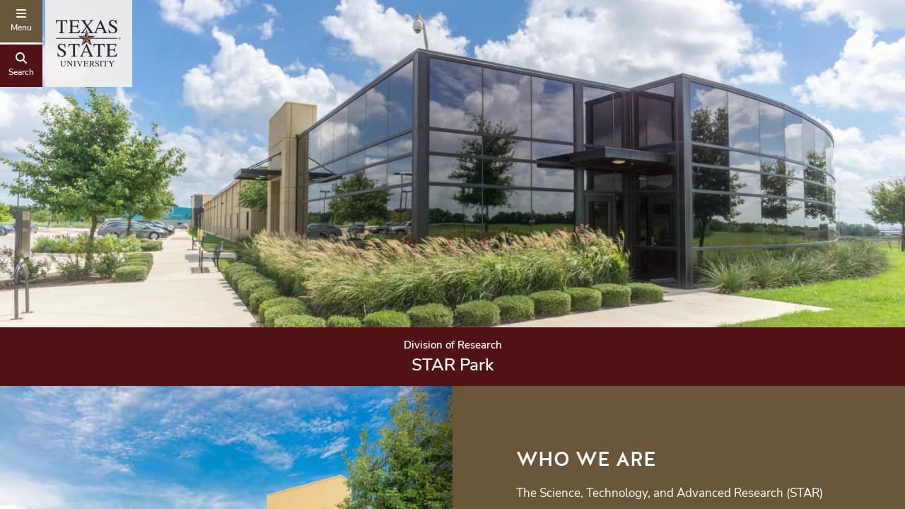 STAR Park at Texas State - supporting founders in their growth journey