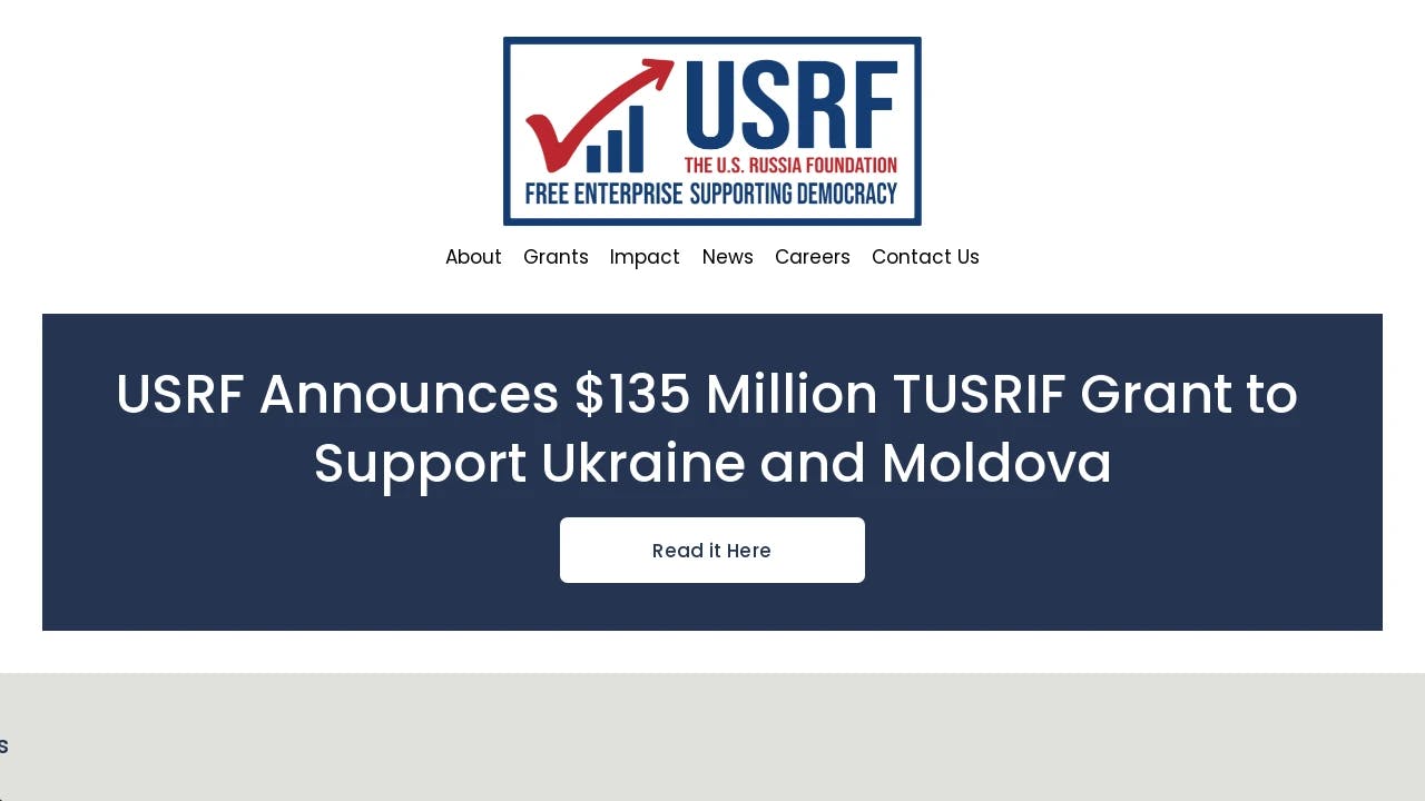 The US Russia Foundation - promoting the start-ups of tomorrow