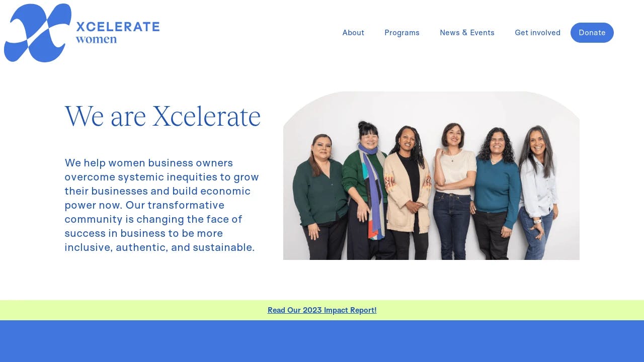 Xcelerate Women - supporting founders in their growth journey