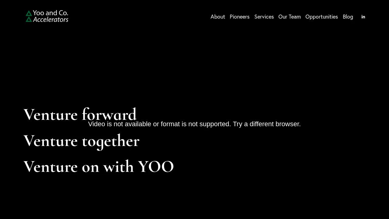 Yoo & Co Accelerator - connecting start-up founders with success