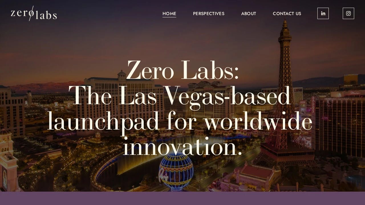 Zero Labs - connecting start-up founders with success