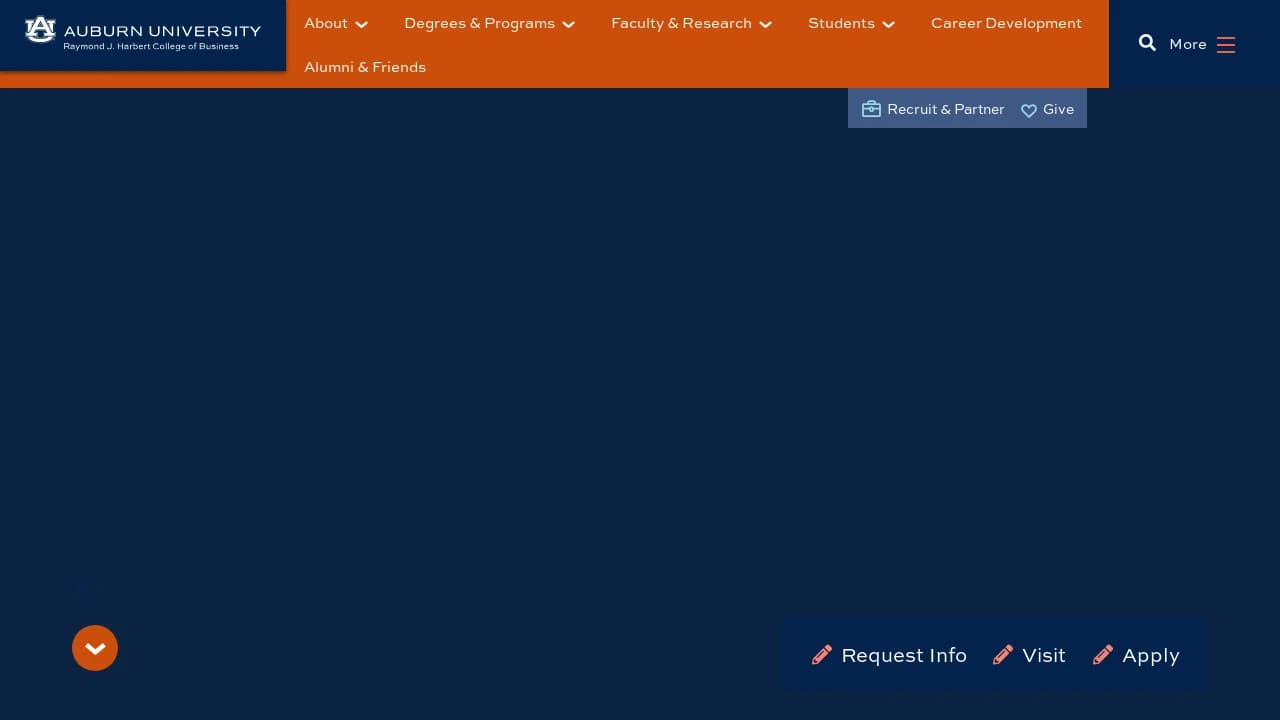 Auburn University - Entrepreneurship & Family Business - supporting Alabama's best founders