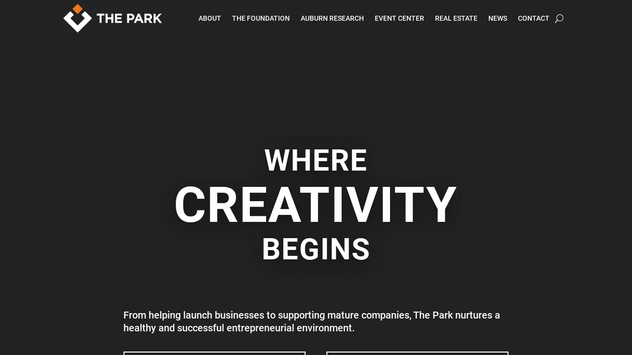 Auburn Research Park - building Alabama's entrepreneurial future