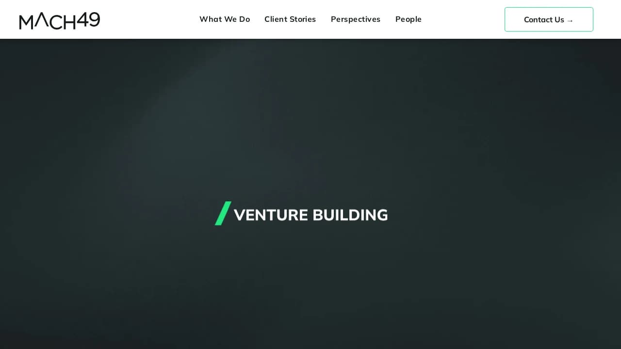 Mach49 - supporting founders in their growth journey