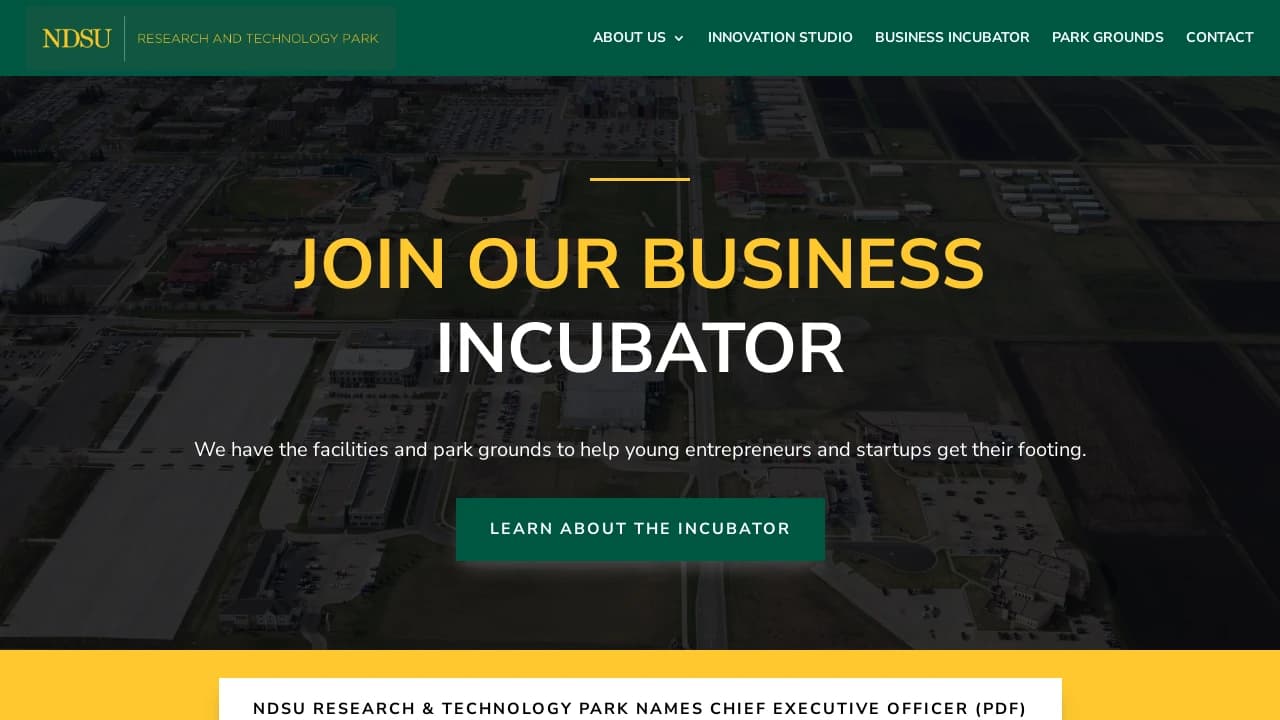 NDSU Research & Technology Park - North Dakota's true entrepreneurial hub
