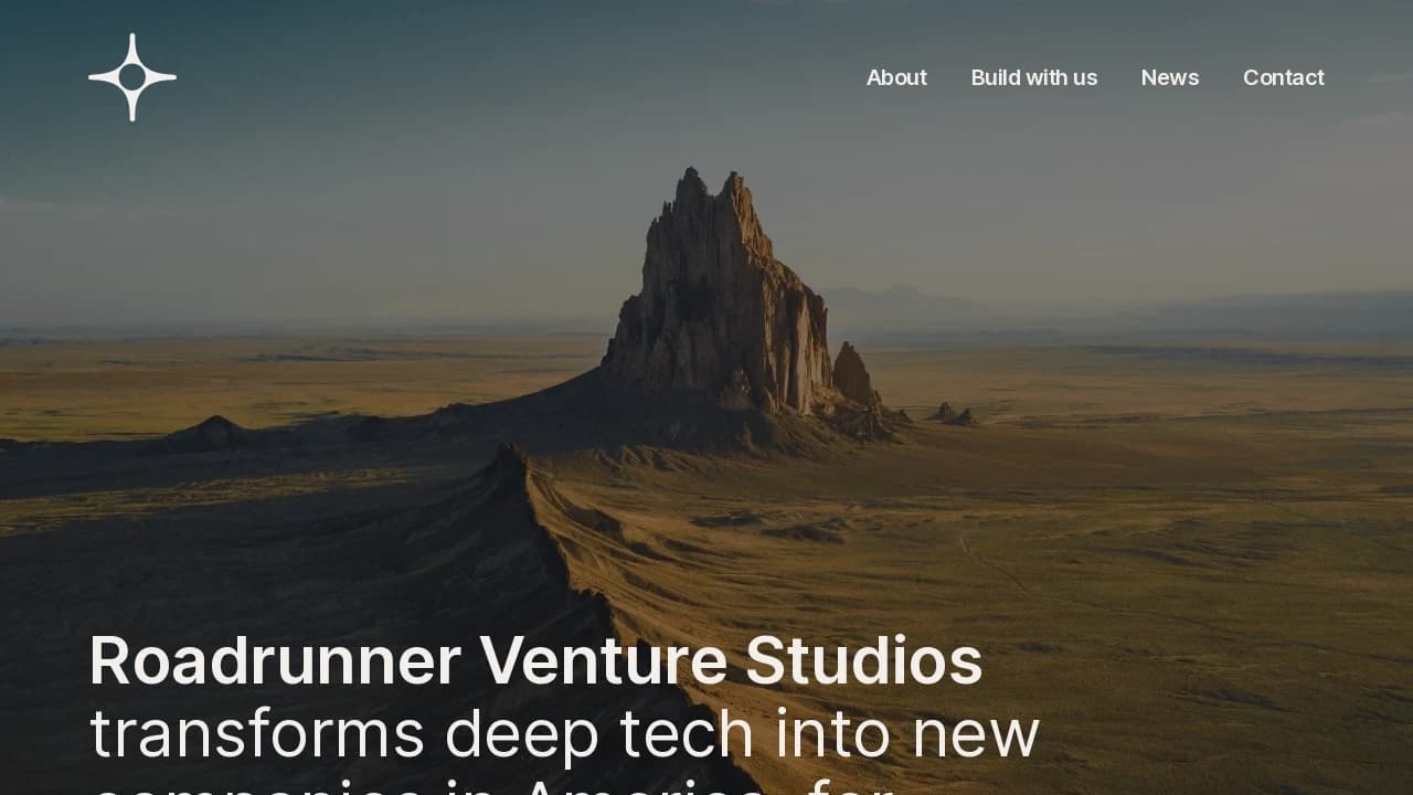 Roadrunner Venture Studios - supporting New Mexico's best founders