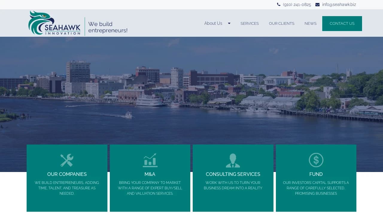 Seahawk Innovation - enabling start-ups to fundraise successfully