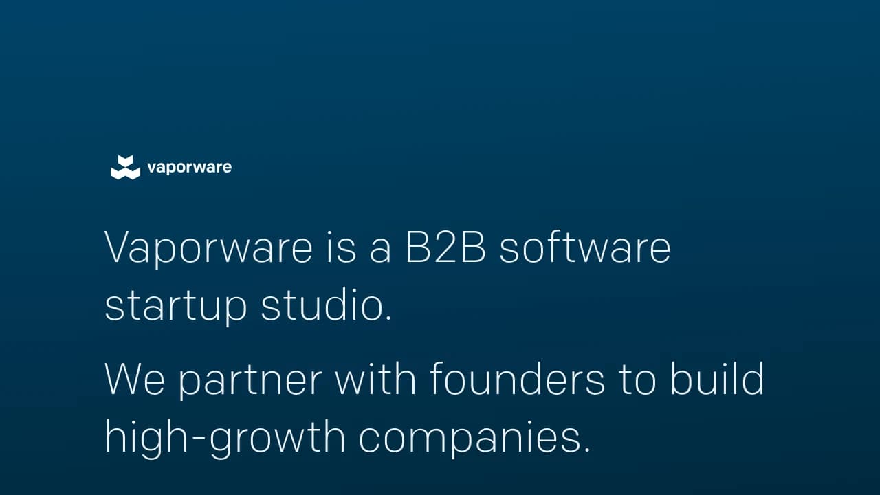 Vaporware - California's true entrepreneurial hub