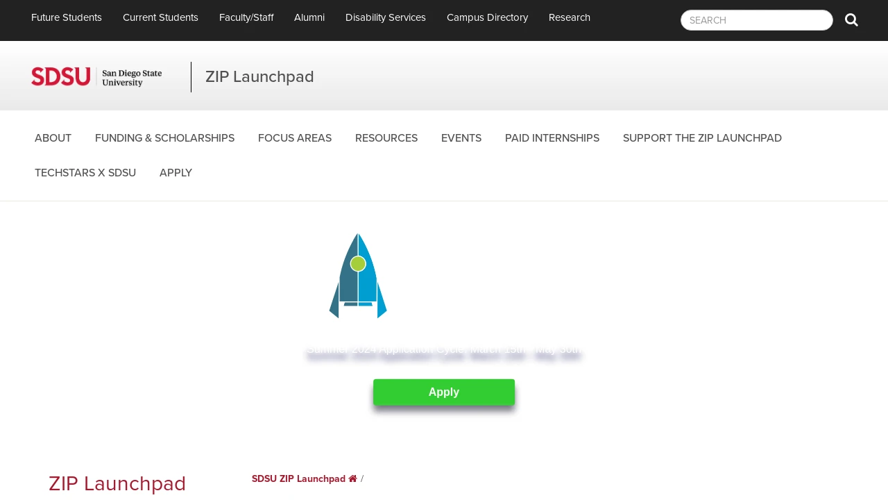 Zahn Innovation Platform Launchpad - accelerating exceptional start-ups in California